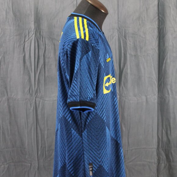Manchester United Jersey - 2021 Third Jersey Ronald 7 by Adidas - Men's 2XL - Picture 9 of 11